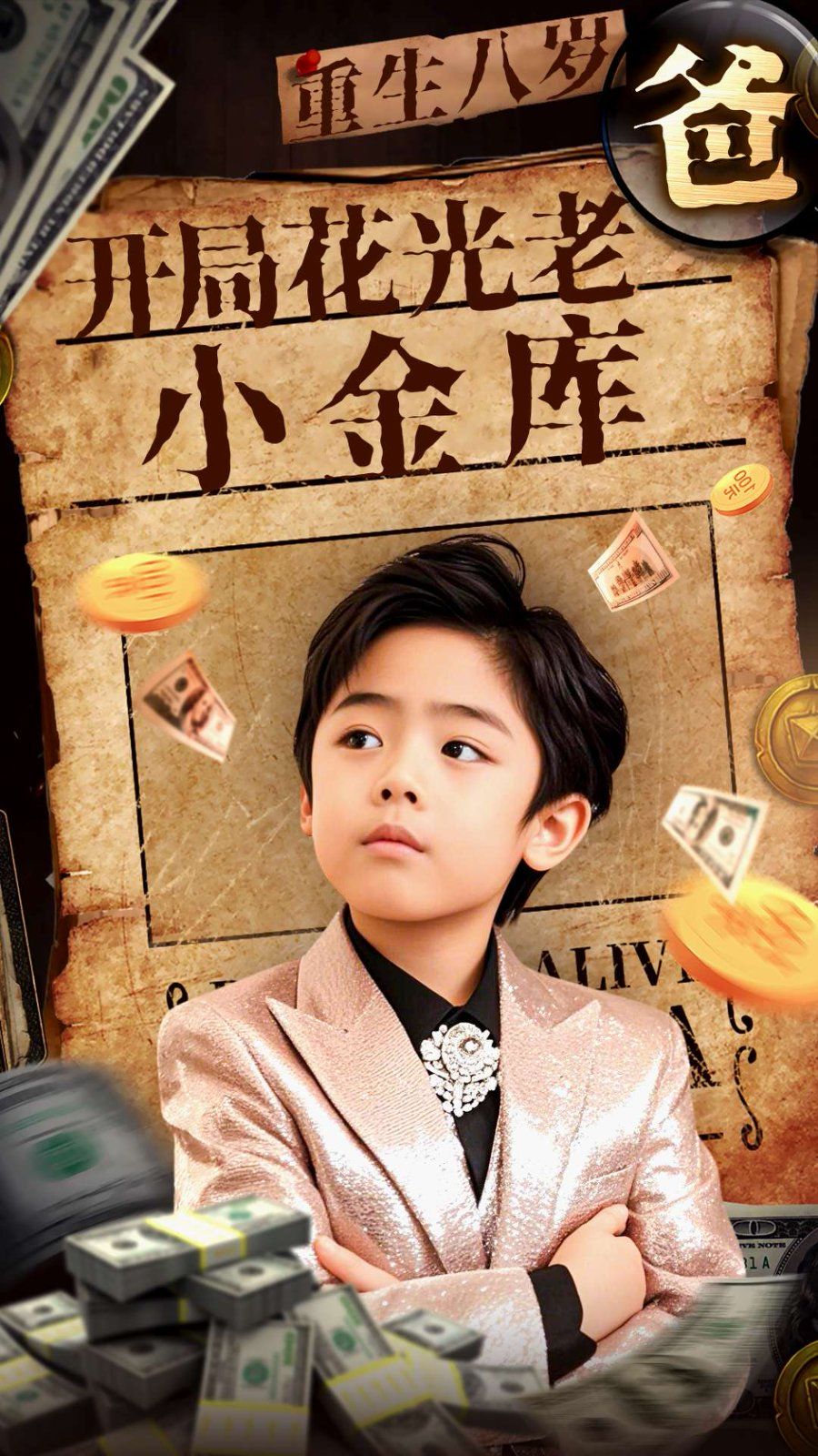 重生八歲，開(kāi)局花光老爸小金庫(kù)(全集)